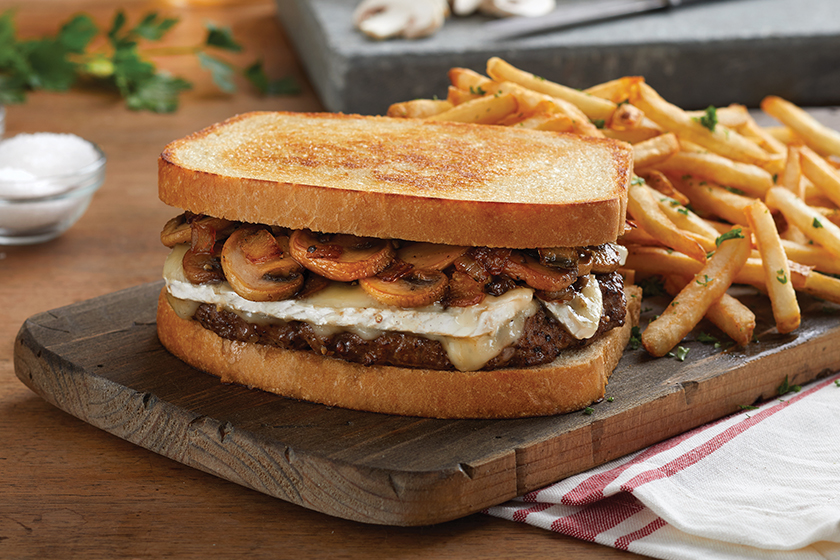 Mushroom & Brie Melt*
